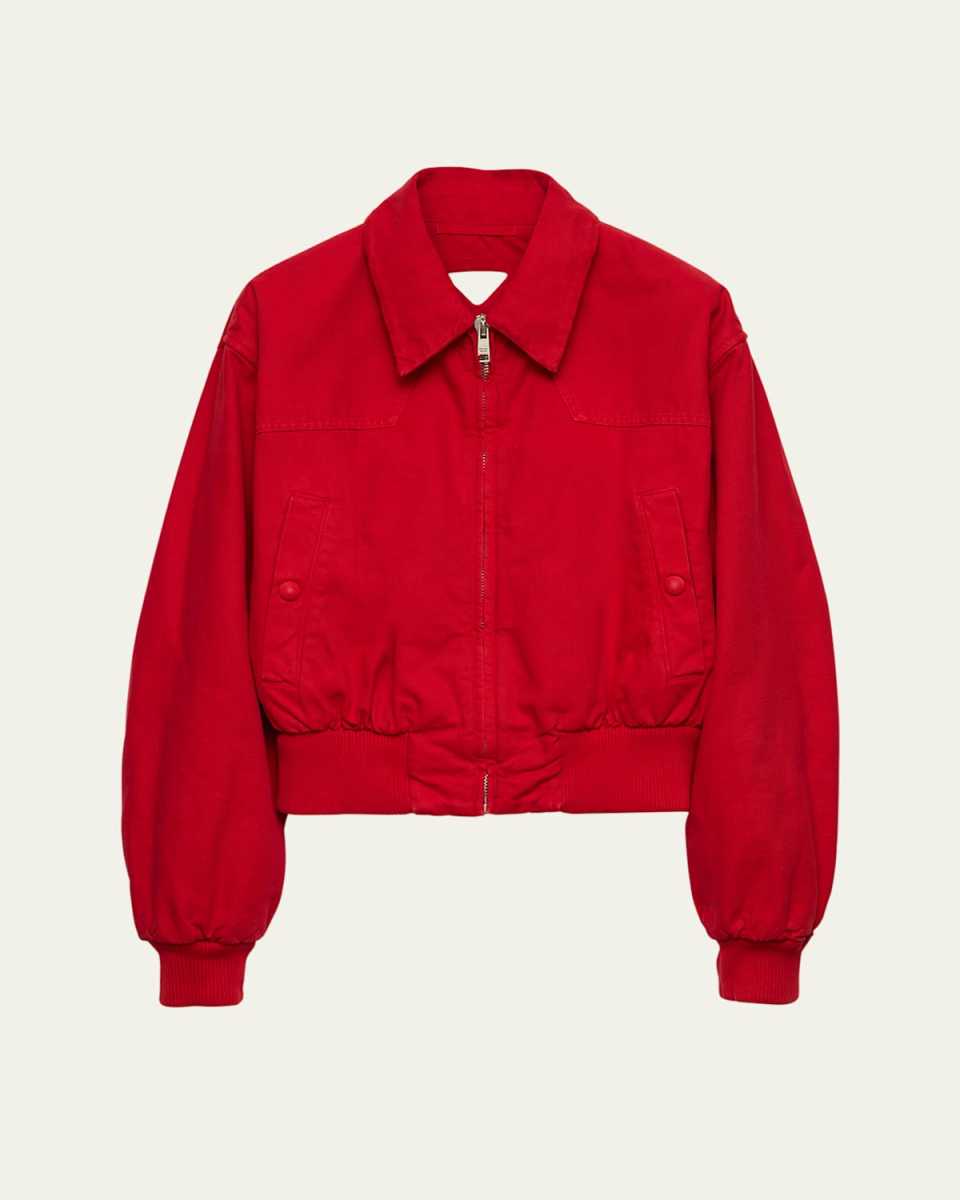 Canvas Old Bomber Jacket